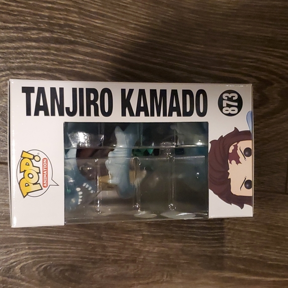 Anime Demon Slayer Tanjiro Kamado GITD Special Edition Funko Pop #873 - Picture 7 of 8